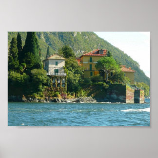 Lake Como - Ivy & Moss Poster