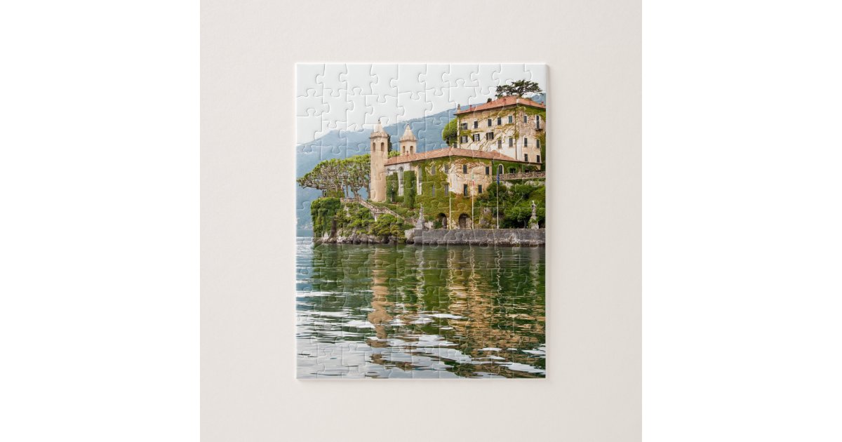 Lake Como Jigsaw Puzzle Zazzle