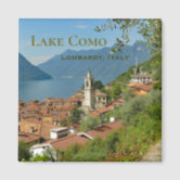 Italy, Lombardy, the Major Lake: magnets in a souvenir shop Stock