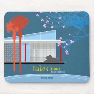 Lake Como Neighborhood Mouse Pad