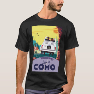 Lake Como Poster T-Shirt