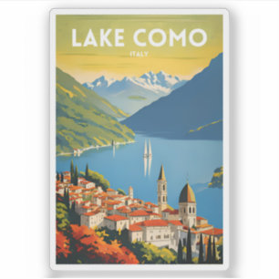 Lake Como Sticker