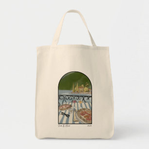 Lake Como Wedding welcome bags. Wedding Favors. Tote Bag