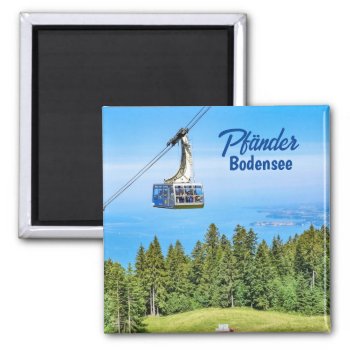 Lake Constance From The Pfänder In Austria  Magnet by stdjura at Zazzle