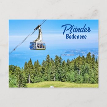Lake Constance View From The Pfänder In Austria Postcard by stdjura at Zazzle
