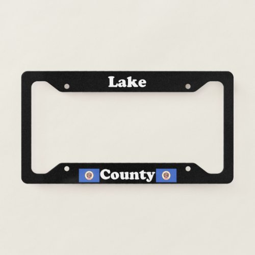 Lake County Minnesota LPF License Plate Frame