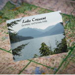 Lake Crescent, Washington Travel Photo Postcard