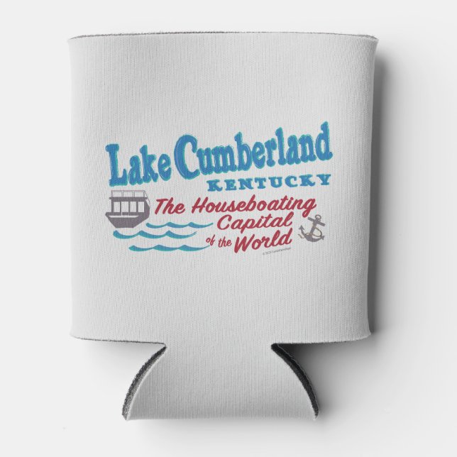 Lake Cumberland Drink Cozy Can Cooler (Front)