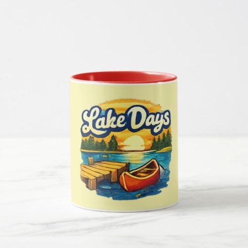 Lake Days | Perfect Summer Lake Life Mug