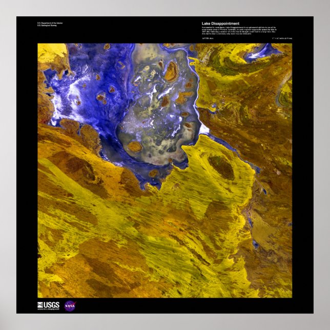 Lake Dissapointment Poster (Front)