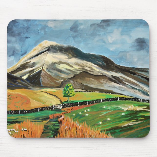 Lake District Hills Mouse Pad (Front)