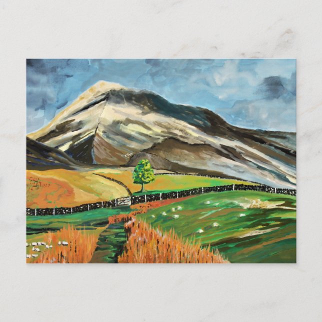 Lake District Hills Postcard (Front)