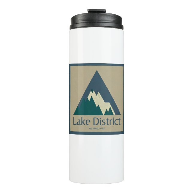 Lake District National Park Rustic Thermal Tumbler (Front)