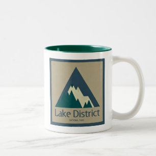Lake District National Park Rustic Two-Tone Coffee Mug
