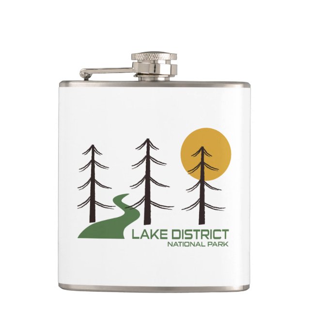 Lake District National Park Trail Flask (Front)