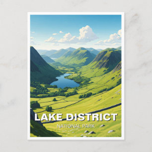 Lake District National Park United Kingdom Postcard