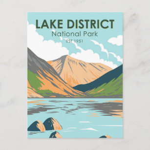Lake District National Park Wasdale Head England Postcard