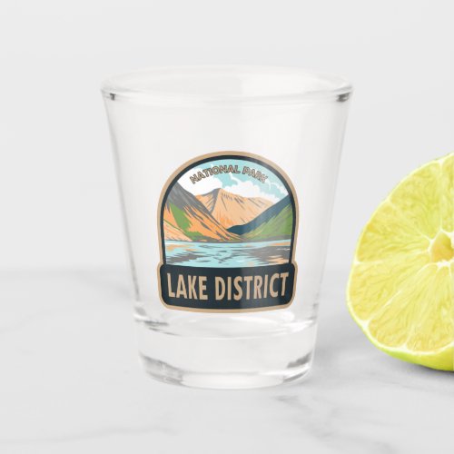 Lake District National Park Wasdale Head England  Shot Glass