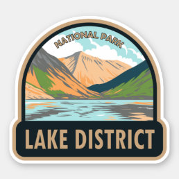 Lake District National Park Wasdale Head England Sticker