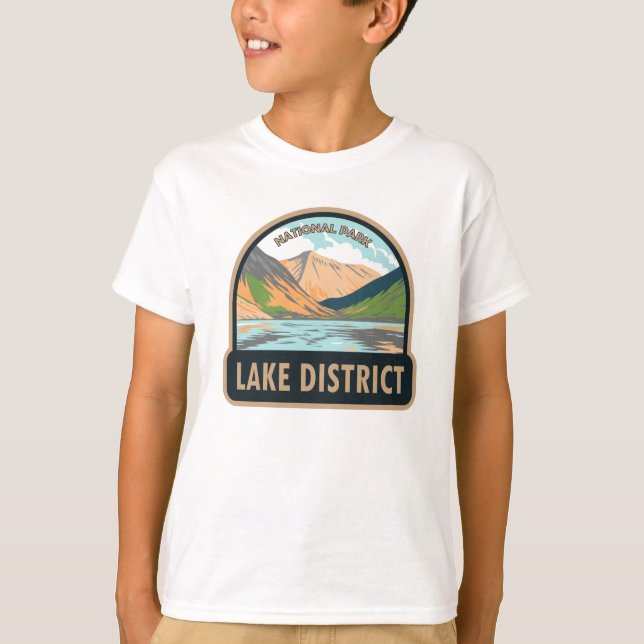 Lake District National Park Wasdale Head England   T-Shirt (Front)