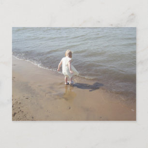 Lake Erie Beach Postcard