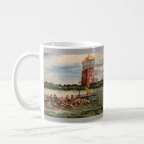 Lake Erie Causeway Sandusky Ohio Mug