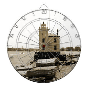 Lake Erie Lighthouse Dart Board
