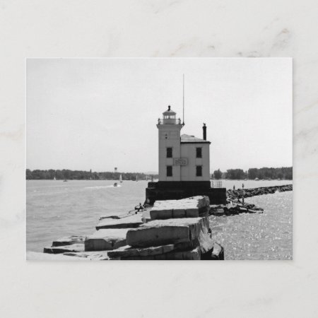 Lake Erie Lighthouse Postcard