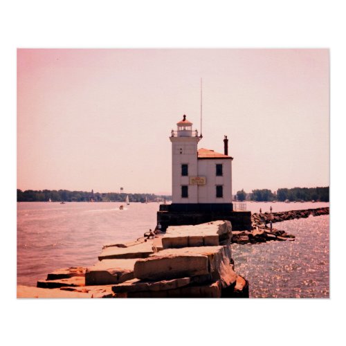 Lake Erie Lighthouse Poster