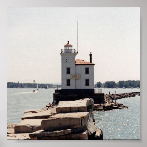 Lake Erie Lighthouse Poster