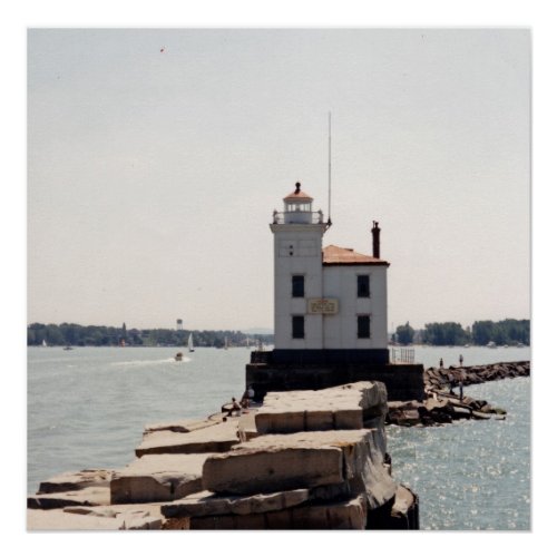 Lake Erie Lighthouse Poster