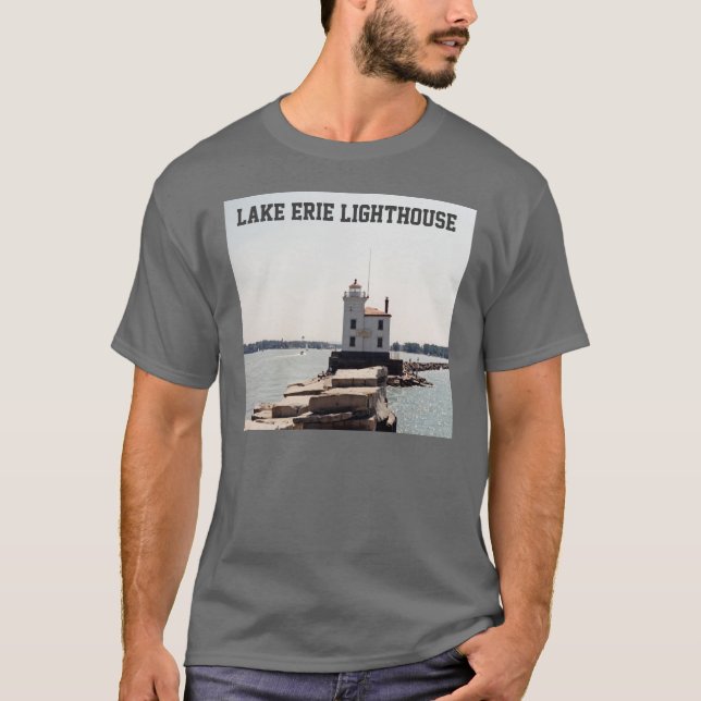 Lake Erie Lighthouse T-Shirt (Front)
