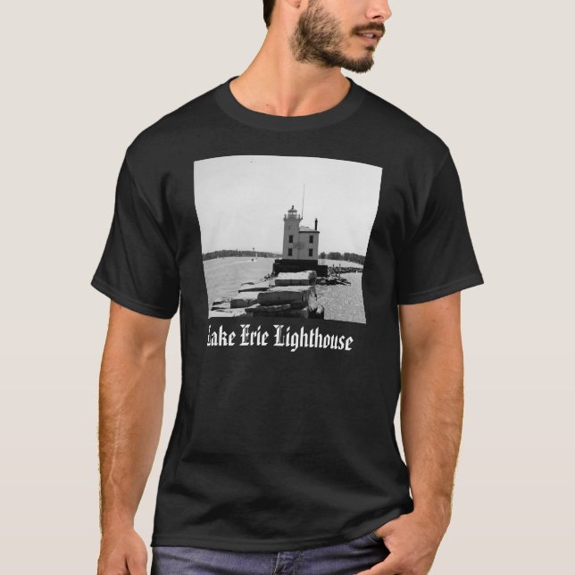 Lake Erie Lighthouse T-Shirt (Front)