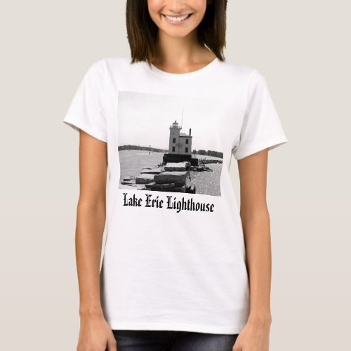 Lake Erie Lighthouse T_Shirt