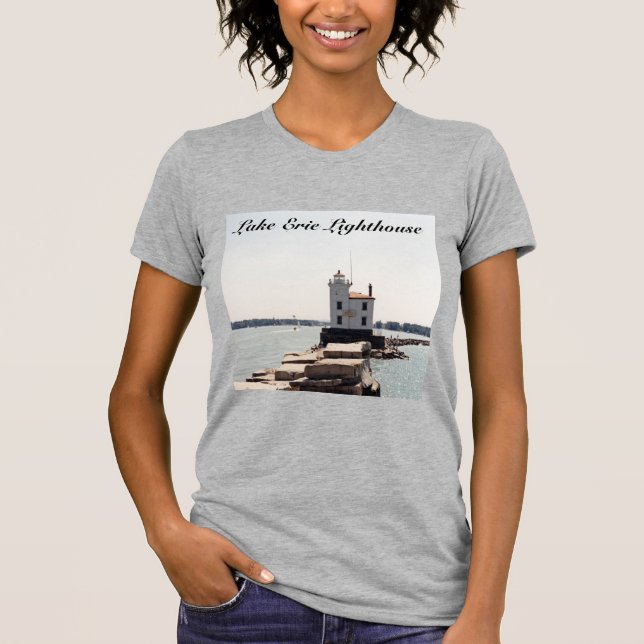 Lake Erie Lighthouse T-Shirt (Front)