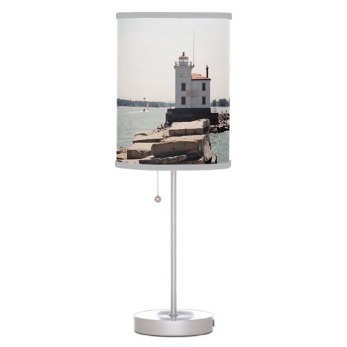 Lake Erie Lighthouse Table Lamp