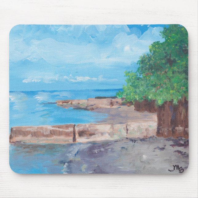 Lake Erie Mouse Pad (Front)
