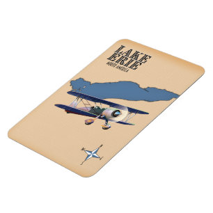 Lake Erie North America map Magnet
