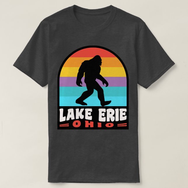 Lake Erie Ohio OH T-Shirt (Design Front)