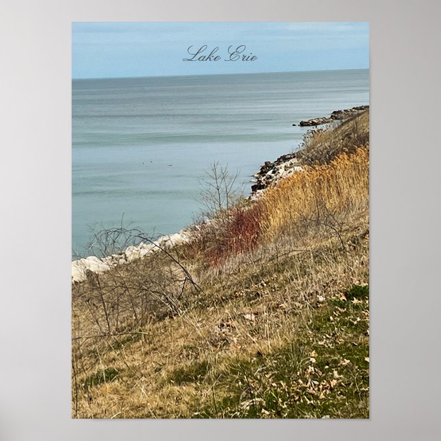 Lake Erie Photo Poster (Front)