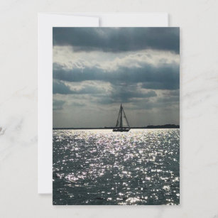 Sailboat Personalized Kids Notecards  Note Cards Thank you Stationery –  Mayfly and Junebug Designs