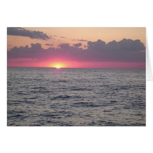 Lake Erie Sunset - Euclid, Ohio Cards (Front Horizontal)