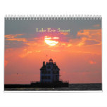 Lake Erie Sunsets Calendar at Zazzle