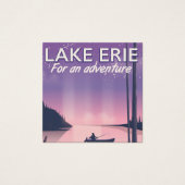 Lake Erie travel poster (Front)