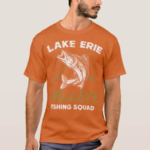 Lake Erie Walleye Fishing Squad T-Shirt