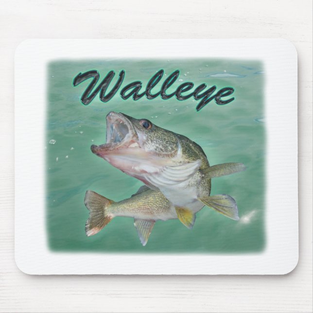 Lake Erie Walleye Mouse Pad (Front)