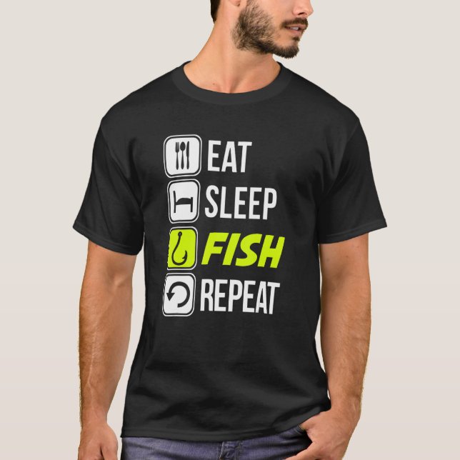 Lake Fishing  Anglers Life Fisherman Catch Carp Fi T-Shirt (Front)