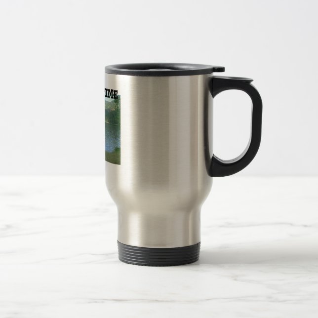 lake, Fishing Time Travel Mug (Right)