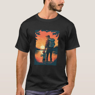 Lake Fishing Trip Father And Child Lake Adventure T-Shirt