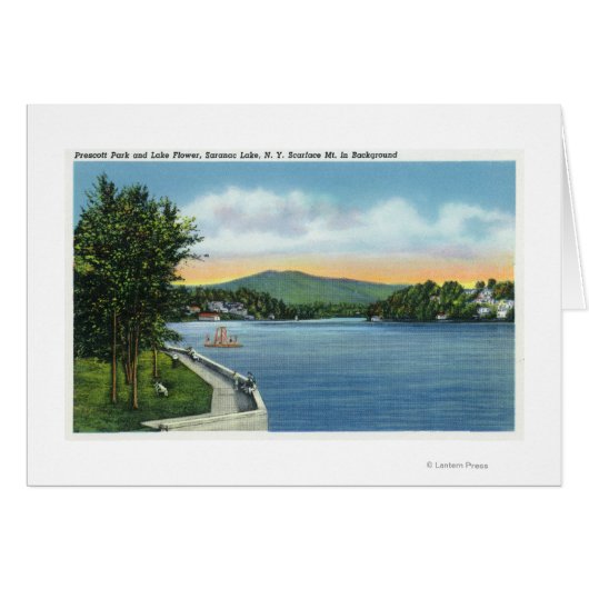 Lake Flower, Scarface Mt in Distance (Front Horizontal)